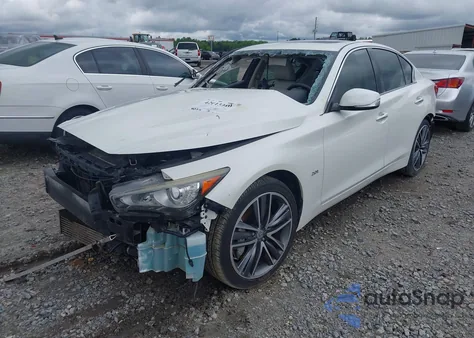 2017 Infiniti Q50 2.0T Sport из США, поврежденный, VIN JN1CV7AP6HM641311